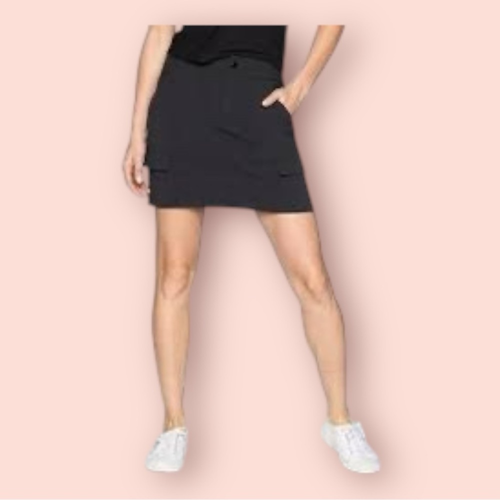 Athleta black TREKKIE SKORT 2.0 size 10‎